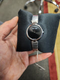 Calvin Klein Authentic Black Dial Silver Steel Strap Watch for Women - K8G23141 Authentic Buy Shop Now