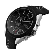 Hugo Boss Velocity Black Dial Black Leather Strap Watch for Men - 1513716 Authentic Buy Shop Now