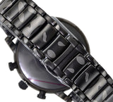 Emporio Armani Luigi Chronograph Black Dial Black Steep Strap Watch For Men - AR11045 Authentic Buy Shop Now
