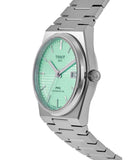 Tissot PRX Powermatic 80 Light Green Dial Silver Steel Strap Watch for Men - T137.207.11.091.01 Authentic Buy Shop Now