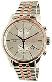 Hugo Boss Jet Silver Dial Two Tone Steel Strap Watch for Men - 1513385 Authentic Buy Shop Now