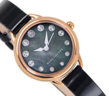 Marc Jacobs Betty Mother of Pearl Black Dial Black Leather Strap Watch for Women - MJ1513 Authentic Buy Shop Now