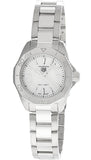 Tag Heuer Aquaracer Professional 200 Quartz Mother of Pearl Dial Silver Steel Strap Watch for Women - WBP1418.BA0622 Authentic Buy Shop Now
