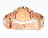 Marc Jacobs Blade Chronograph Mother of Pearl White Dial Rose Gold Steel Strap Watch for Women - MBM8637 Authentic Buy Shop Now