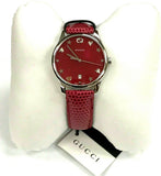 Gucci G-Timeless Cherry Red Mother of Pearl Dial 27mm Watch For Women - YA126584 Authentic Buy Shop Now