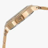 Guess Madison Diamonds White Dial Rose Gold Steel Strap Watch for Women - W0637L3 Authentic Buy Shop Now