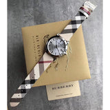 Burberry The City White Dial Brown Leather Strap Watch for Women - BU9113 Authentic Buy Shop Now