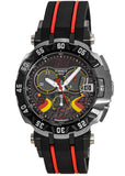 Tissot T Race Chronograph Stefan Bradl Special Edition Black Dial Black Rubber Strap Watch for Men - T092.417.27.057.02 Authentic Buy Shop Now