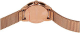 Calvin Klein Minimal White Dial Rose Gold Mesh Bracelet Watch for Women - K3M23626 Authentic Buy Shop Now