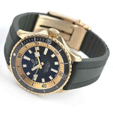 Breitling Superocean Automatic 42 Green Dial Green Rubber Strap Watch for Men - N17375201L1S1 Authentic Buy Shop Now