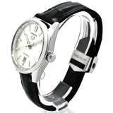 Tag Heuer Carrera Date Silver Dial Black Leather Strap Watch for Men - WBN2111.FC6505 Authentic Buy Shop Now