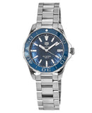 Tag Heuer Aquaracer Blue Dial Silver Steel Strap Watch for Women - WAY131S.BA0748 Authentic Buy Shop Now