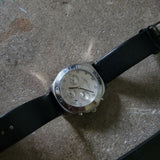 Marc Jacobs Blade Chronograph White Dial Black Leather Strap Watch for Women - MBM1189 Authentic Buy Shop Now
