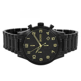 Hugo Boss Aeroliner Black Dial Black Steel Strap Watch for Men - 1513275 Authentic Buy Shop Now