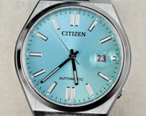 Citizen Tsuyosa Automatic Turquoise Dial Silver Steel Strap Watch For Men - NJ0151-88M Authentic Buy Shop Now
