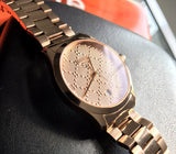 Gucci G Timeless Quartz Gold Dial Gold Steel Strap Watch For Women - YA126482 Authentic Buy Shop Now