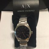 Armani Exchange Nico Analog Black Dial Silver Steel Strap Watch For Men - AX2320 Authentic Buy Shop Now