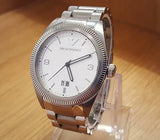 Emporio Armani Classic Silver Dial Silver Steel Strap Watch for Men - AR5894 Authentic Buy Shop Now