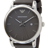 Emporio Armani Classic Quartz Brown Dial Brown Leather Strap Watch For Men - AR1729 Authentic Buy Shop Now