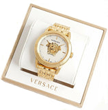 Versace Palazzo Empire White Dial Gold Steel Strap Watch for Men - VERD00318 Authentic Buy Shop Now