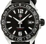 Tag Heuer Formula 1 Quartz Black Dial Black Rubber Strap Watch for Men - WAZ1110.FT8023 Authentic Buy Shop Now