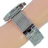 Guess Soho Silver DIal Stainless Steel Mesh Bracelet Watch For Women - W0638L1 Authentic Buy Shop Now