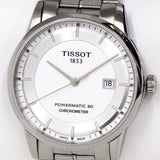 Tissot Luxury Powermatic 80 Silver Dial Silver Steel Strap Watch For Men - T086.408.11.031.00 Authentic Buy Shop Now