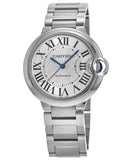 Cartier Ballon Bleu De Cartier Silver Dial Silver Steel Strap Watch for Women - WSBB0048 Authentic Buy Shop Now