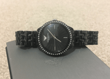 Emporio Armani Ceramica Crystals Black Dial Black Ceramic Strap Watch For Women - AR1478 Authentic Buy Shop Now