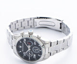 Maserati Competizione Chronograph Black Dial Silver Steel Strap Watch For Men - R8853100012 Authentic Buy Shop Now