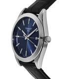Tissot Gentlemen Blue Dial Black Leather Strap Watch for Men - T127.410.16.041.01 Authentic Buy Shop Now