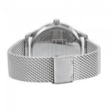 Tommy Hilfiger Damon Quartz Chronograph Black Dial Silver Mesh Bracelet Watch for Men - 1791415 Authentic Buy Shop Now