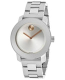 Movado Bold Silver Dial Silver Steel Strap Watch For Women - 3600084 Authentic Buy Shop Now