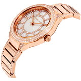 Michael Kors Kerry Mother of Pearl Dial Rose Gold Steel Strap Watch for Women - MK3313 Authentic Buy Shop Now