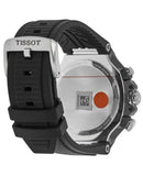 Tissot T Race Chronograph White Dial Black Rubber Strap Watch For Men - T141.417.17.011.00 Authentic Buy Shop Now