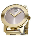 Movado Bold Beige Dial Two Tone Steel Strap Watch For Women - 3600640 Authentic Buy Shop Now