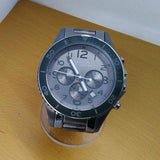Marc Jacobs Rock Chronograph Silver Dial Silver Steel Strap Watch for Men - MBM5029 Authentic Buy Shop Now