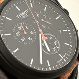 Tissot Chrono XL NBA Special Edition Black Dial Brown Leather Strap Watch for Men - T116.617.36.051.12 Authentic Buy Shop Now