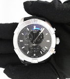 Tissot PR 100 Sport Quartz Chronograph Black Dial Black Leather Strap Watch For Men - T101.617.16.051.00 Authentic Buy Shop Now