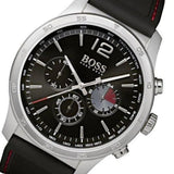 Hugo Boss Professional Black Dial Black Silicone Strap Watch for Men - 1513525 Authentic Buy Shop Now
