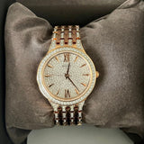 Bulova Crystal Collection Silver Crystals Dial Two Tone Steel Strap Watch for Women - 98L235 Authentic Buy Shop Now