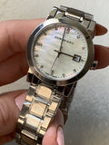 Burberry The City Diamonds Silver Dial Silver Steel Strap Watch for Women - BU9125 Authentic Buy Shop Now