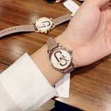Marc Jacobs Corie White Dial Brown Leather Strap Watch for Women - MJ1581 Authentic Buy Shop Now