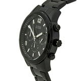 Guess Chronograph Black Dial Black Steel Strap Watch for Men - W15061G1 Authentic Buy Shop Now