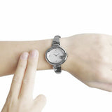 Gucci Guccissima Diamonds Mother of Pearl Dial Silver Steel Strap Watch For Women - YA134303 Authentic Buy Shop Now