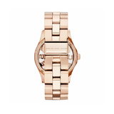 Marc Jacobs Henry Skeleton Rose Gold Dial Rose Gold Steel Strap Watch for Women - MBM3264 Authentic Buy Shop Now