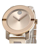 Movado Bold Rose Gold Dial Two Tone Steel Strap Watch for Women - 3600639 Authentic Buy Shop Now