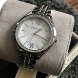 Michael Kors Mindy White Dial Silver Steel Strap Watch For Women - MK7075 Authentic Buy Shop Now