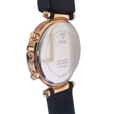 Guess Solstice Diamonds Black Mother of Pearl Dial Black Rubber Strap Watch for Women - GW0113L2 Authentic Buy Shop Now