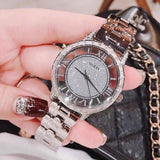 Guess Ethereal Diamonds Silver Dial Silver Steel Strap Watch for Women - W1013L1 Authentic Buy Shop Now
